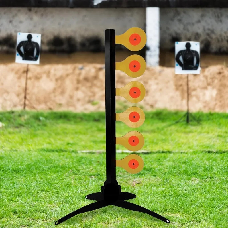 Handgun Dueling Tree Target Steel Paddles,