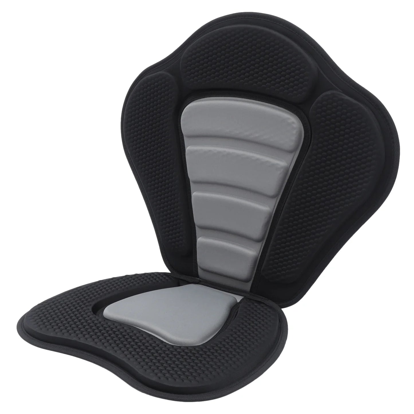 Adjustable Kayak Seat with Back Support and Storage Bag