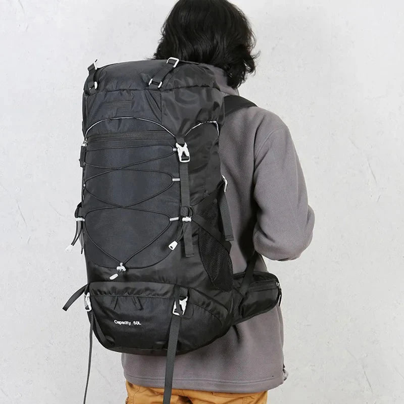 50L Travel Backpack Bags Waterproof for Hiking and Camping