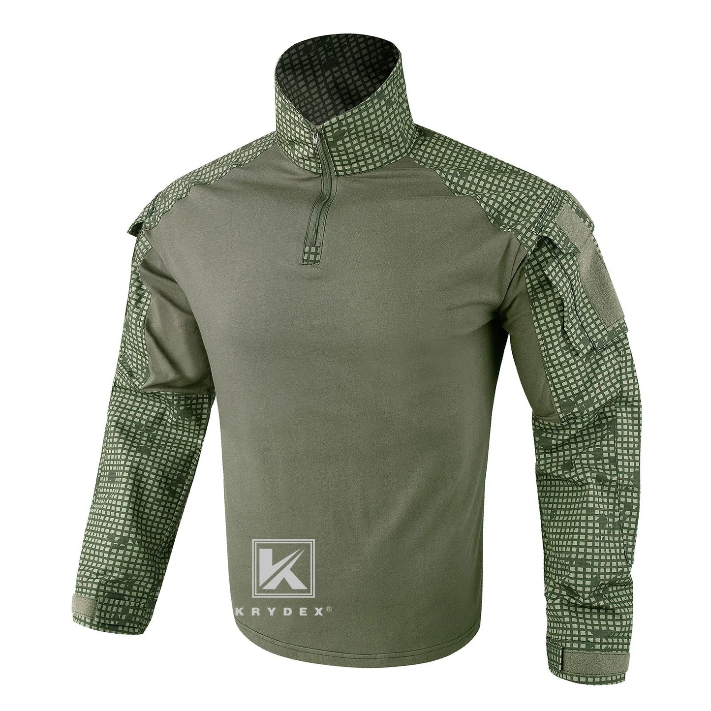 Combat Shirt with Elbow Pads For Hunting Outdoor Tops