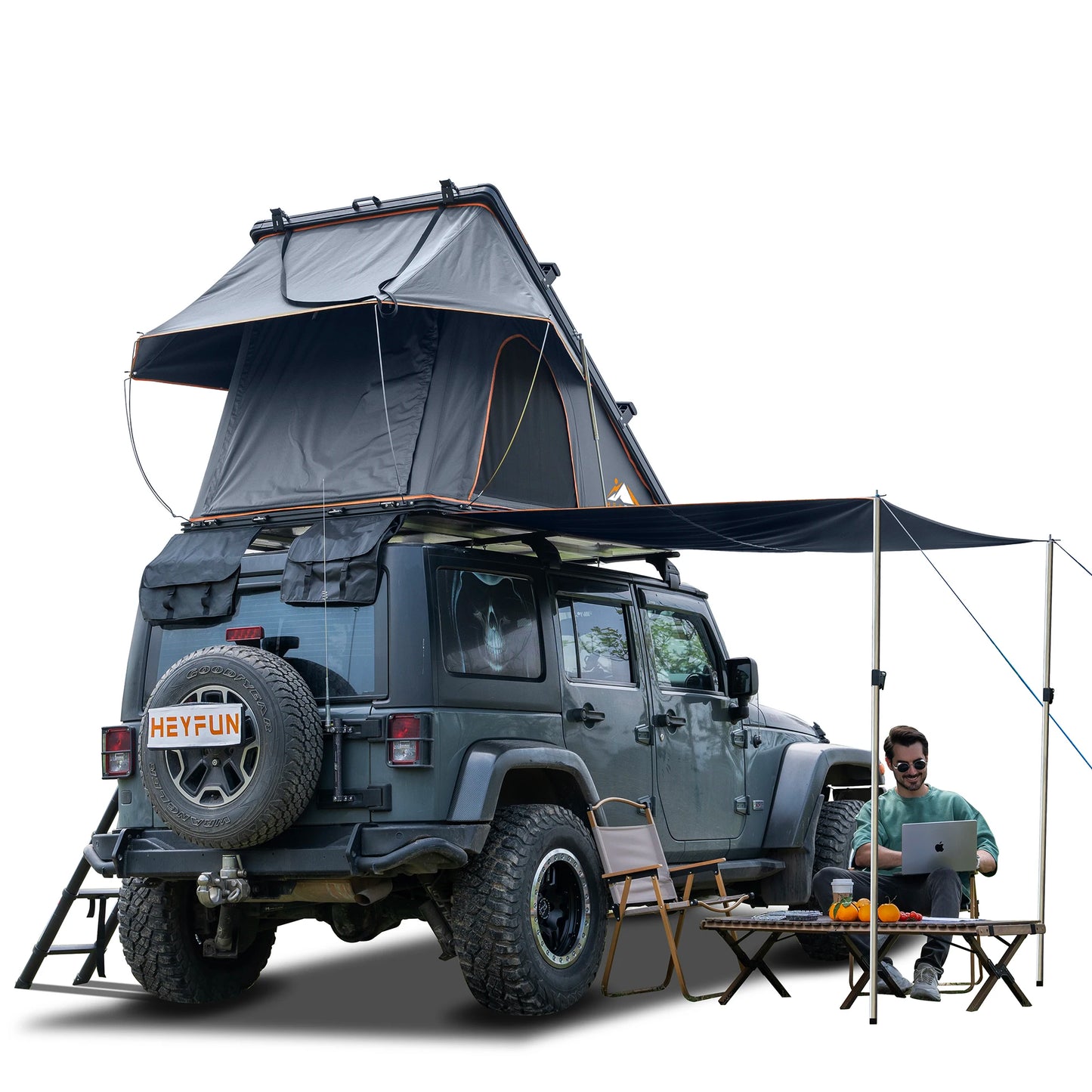 Rooftop Tent Hard &Luggage Racks for 4 Season Camping