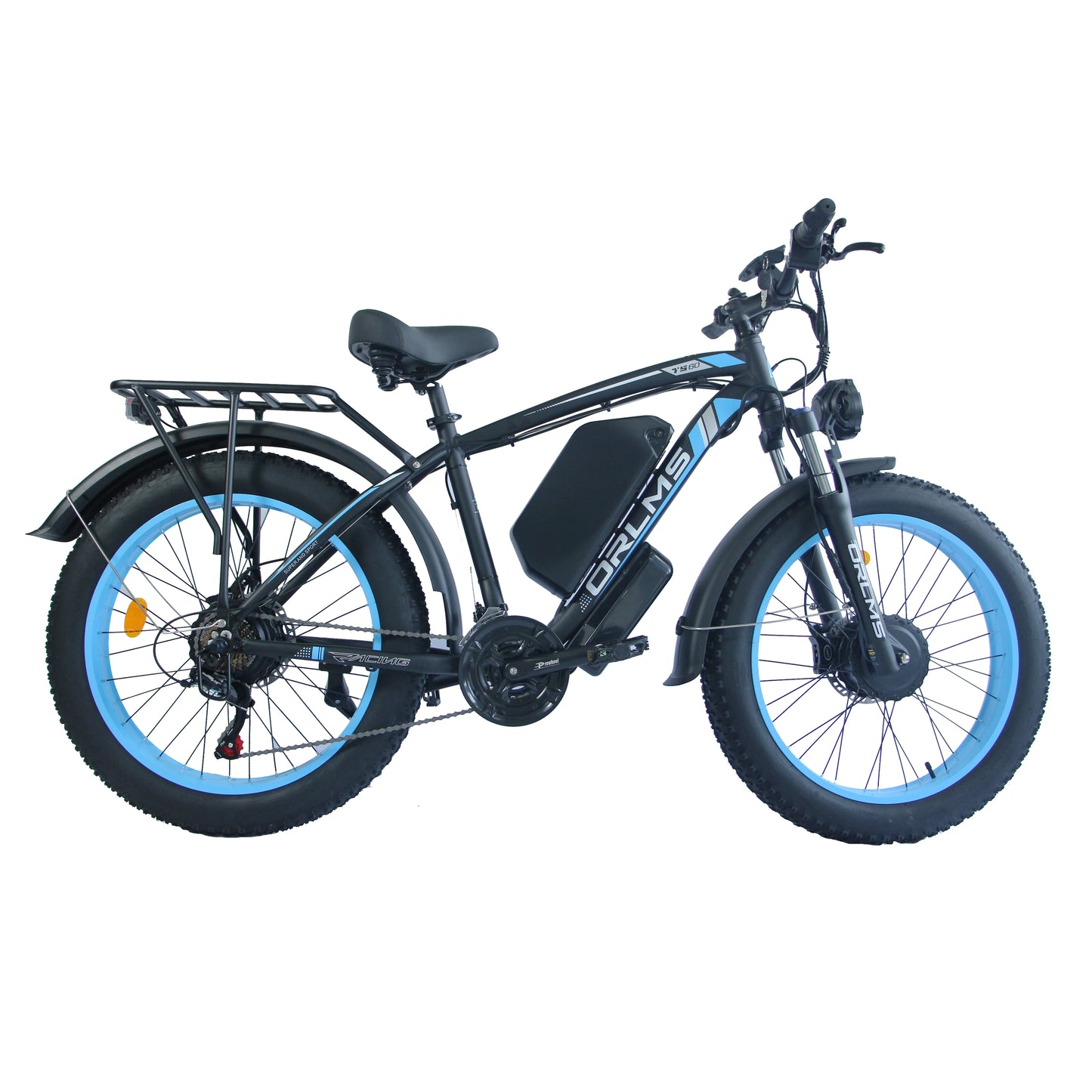 Electric bikes 2000W motor front and rear double shock absor