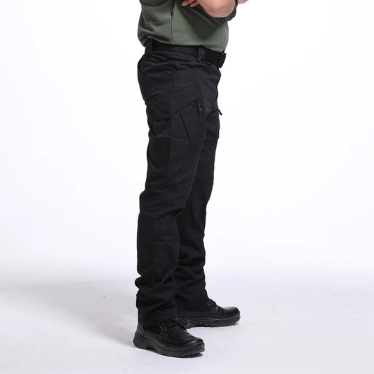 New Men Oversized Plus Size Winter Fleece Outdoor Pants