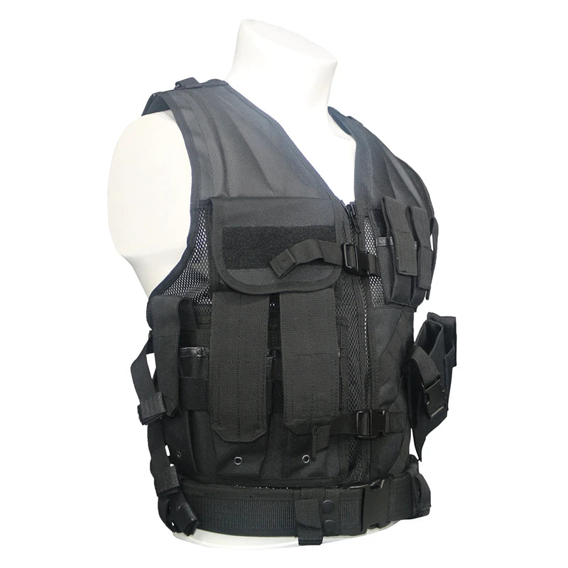Paintball Outdoor CS Hunting Body Armor Plate Carrier Protective Coat