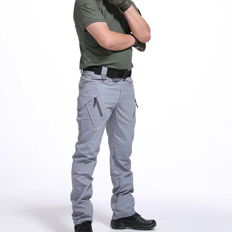 New Men Oversized Plus Size Winter Fleece Outdoor Pants