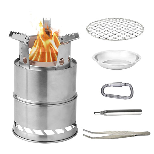Lightweight Camping Stove Collapsible Stainless Steel