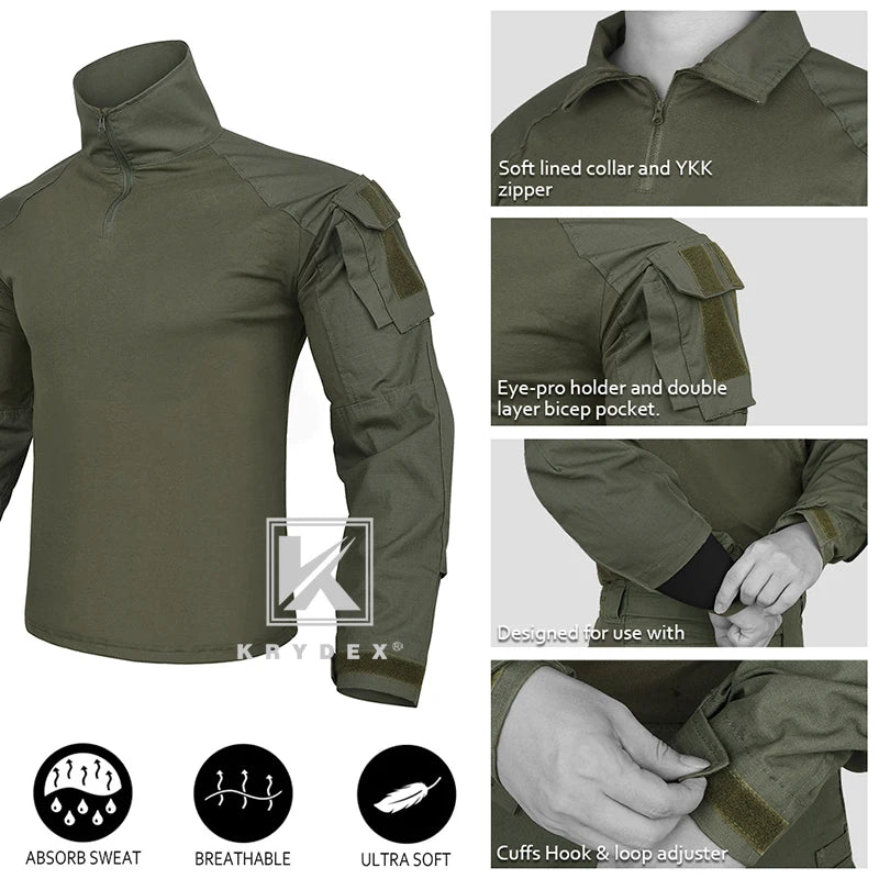 Combat G3 Uniform Set Outdoor Hunting Tactical Camouflage