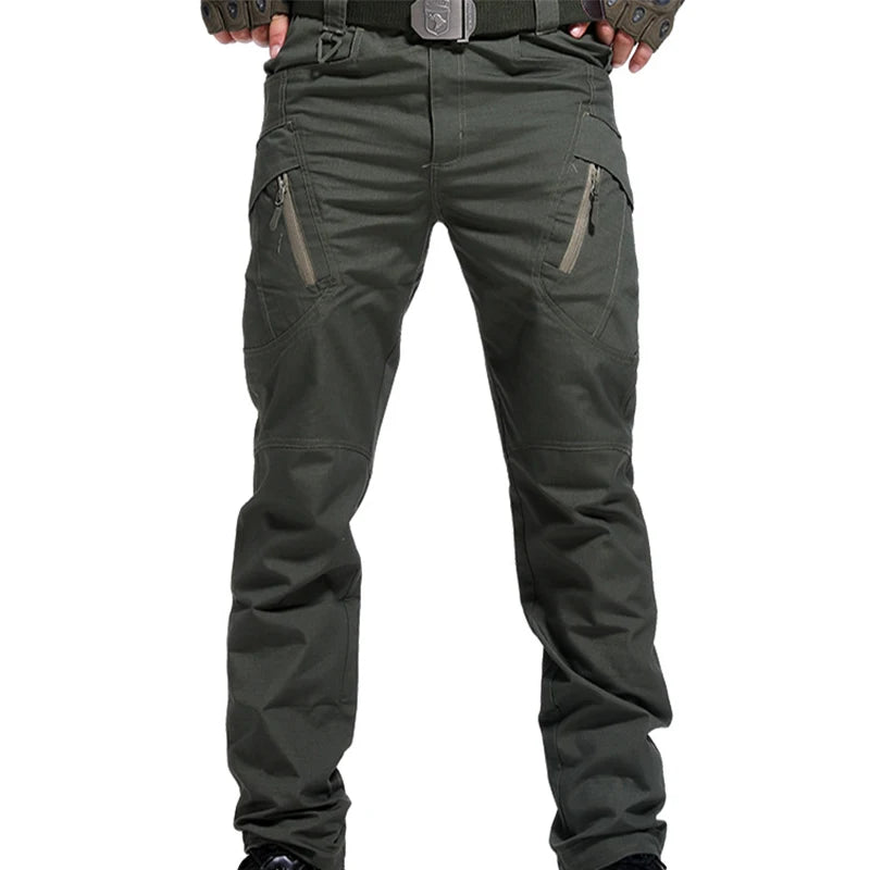 New Men Oversized Plus Size Winter Fleece Outdoor Pants