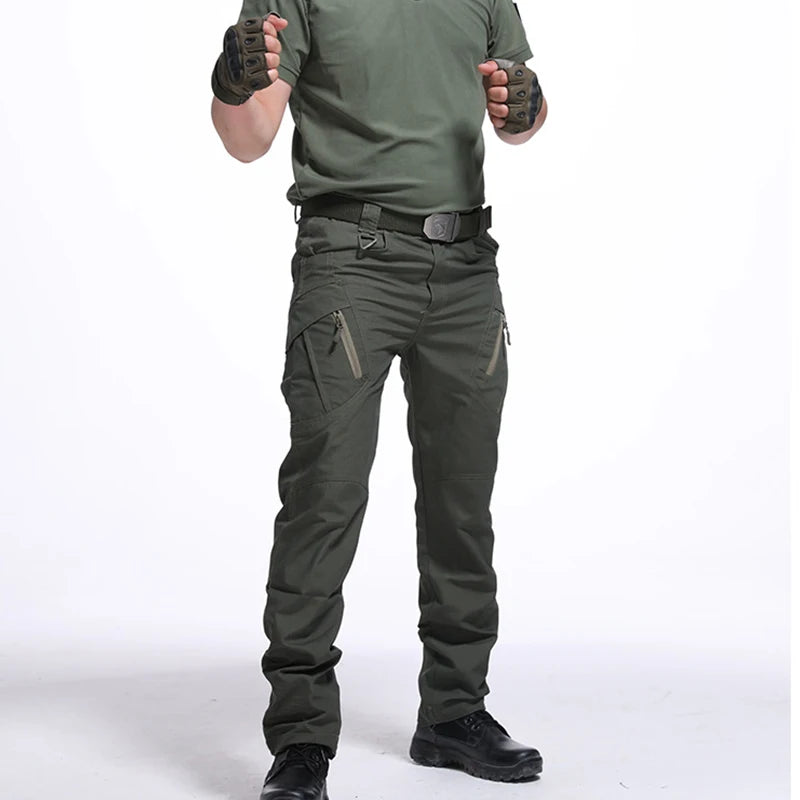 New Men Oversized Plus Size Winter Fleece Outdoor Pants