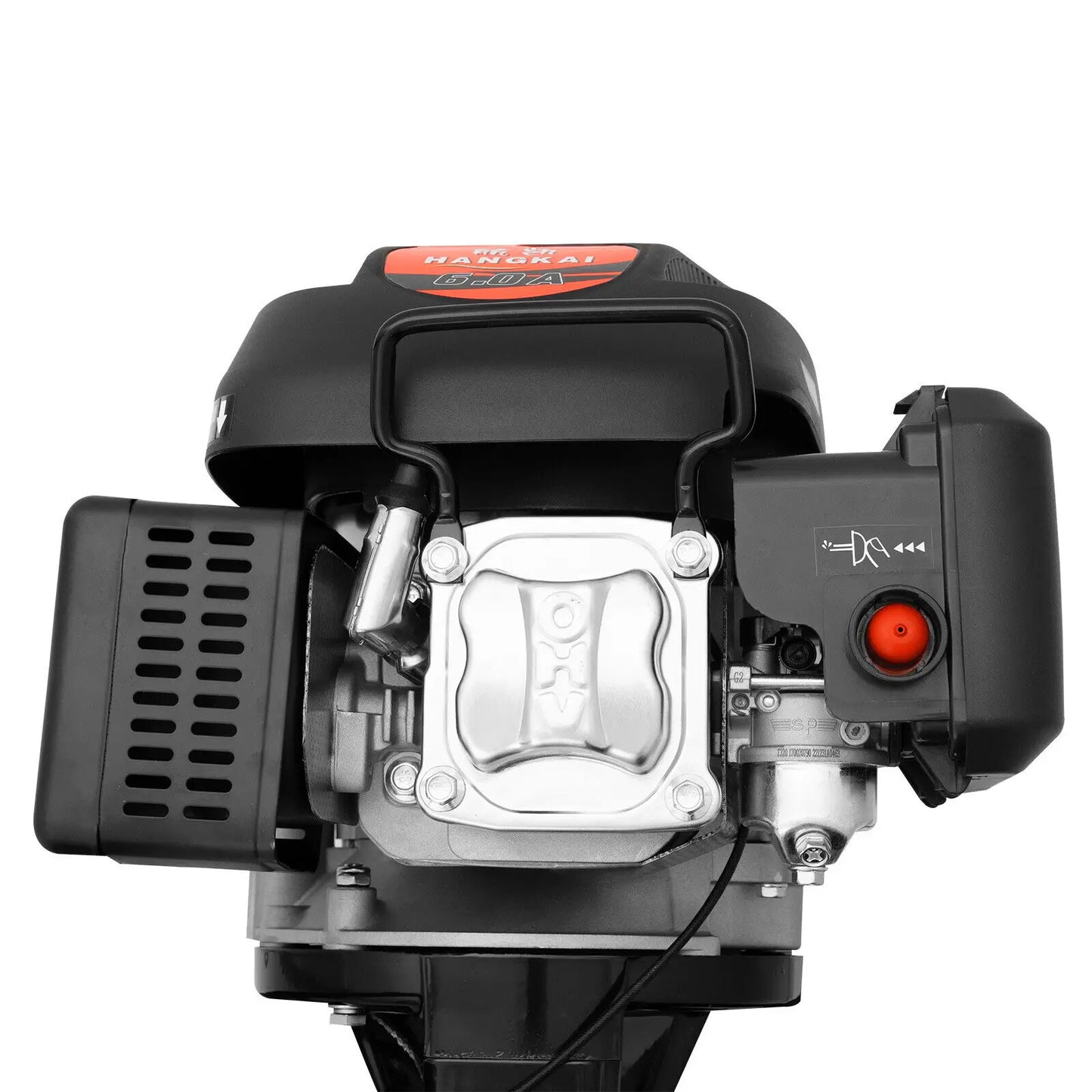 6 HP 4-Stroke Outboard Motor Engine Fishing Boat Motor Air Cooling Heavy Duty