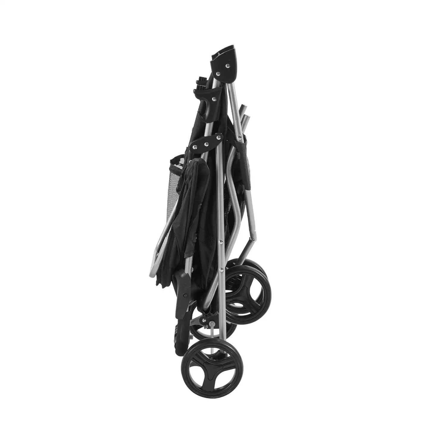 New Pet Stroller, 3 Wheels Dog Stroller Rotate with Brakes,