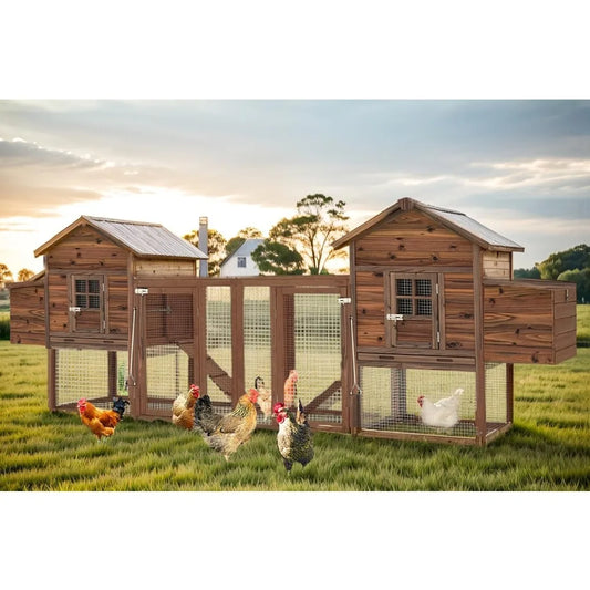 Large Wooden Chicken Coop