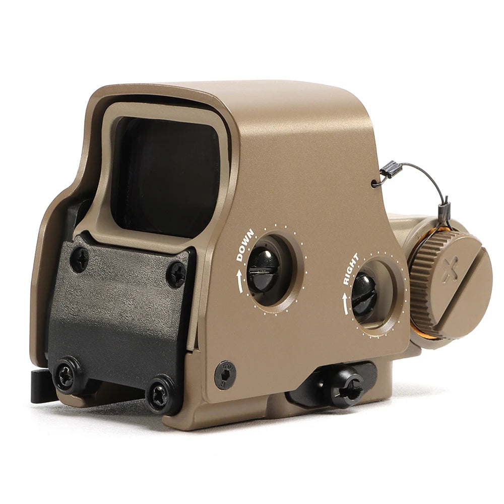Tactical Magnifier Red Dot Combo Scope Optics QD Mount Weaver Fit 20MM Rail Mount