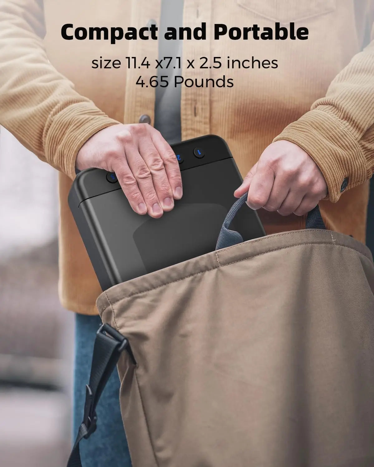 Pistol Safe Car Handgun Portable Keypad Gun Lock Box