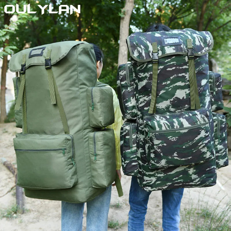 130L Extra Large Capacity Backpack Men's Outdoor Rucksack