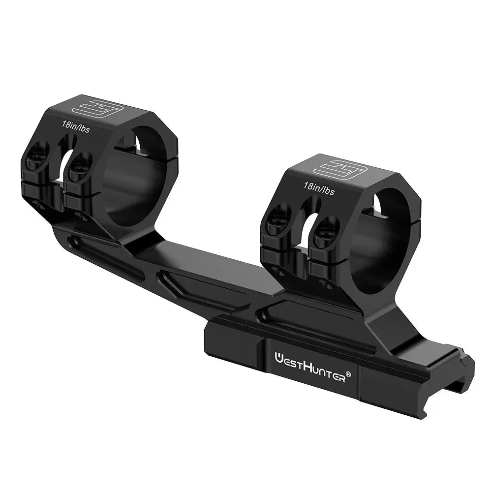 One Piece Scope Mount 20mm Picatinny Precision Cantilever Hunting Rings Fit 30mm 34mm Tube