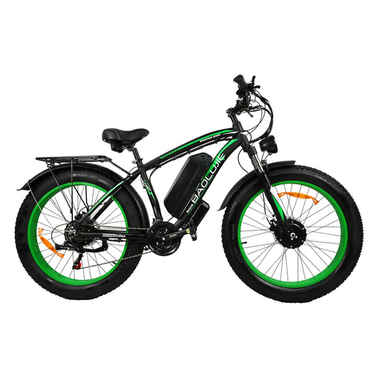 3000W Electric Commuter All Terrain Bike With 48V 23Ah Battery