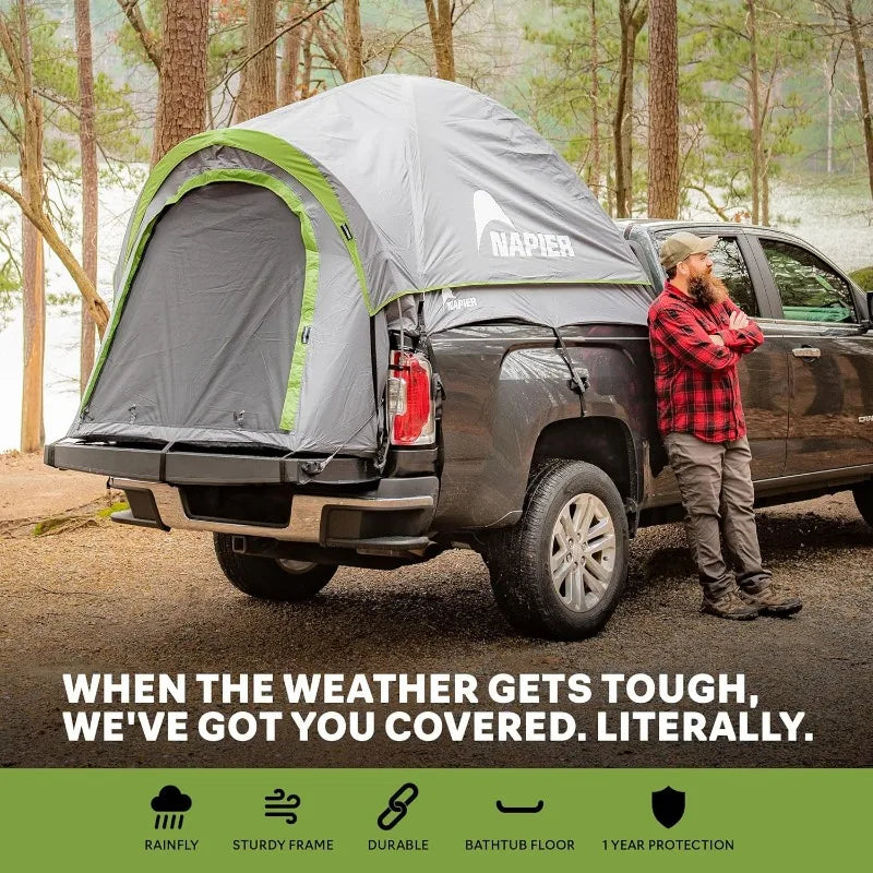 Truck Bed with Waterproof Material Coating 2 Person Camping Tent