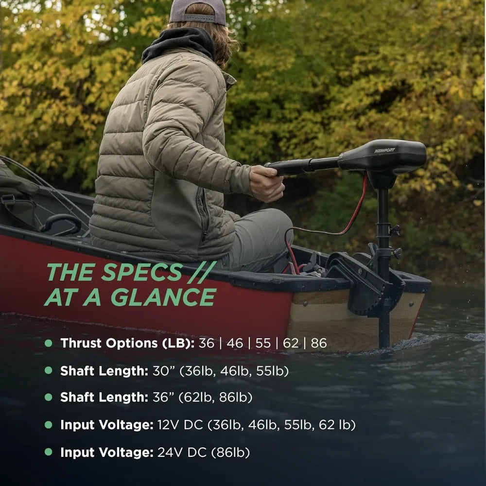 Transom Mounted Trolling Electric Trolling Motor