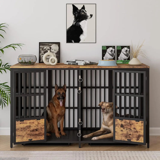 Extra Large Kennel Furniture63Lx24Wx37H