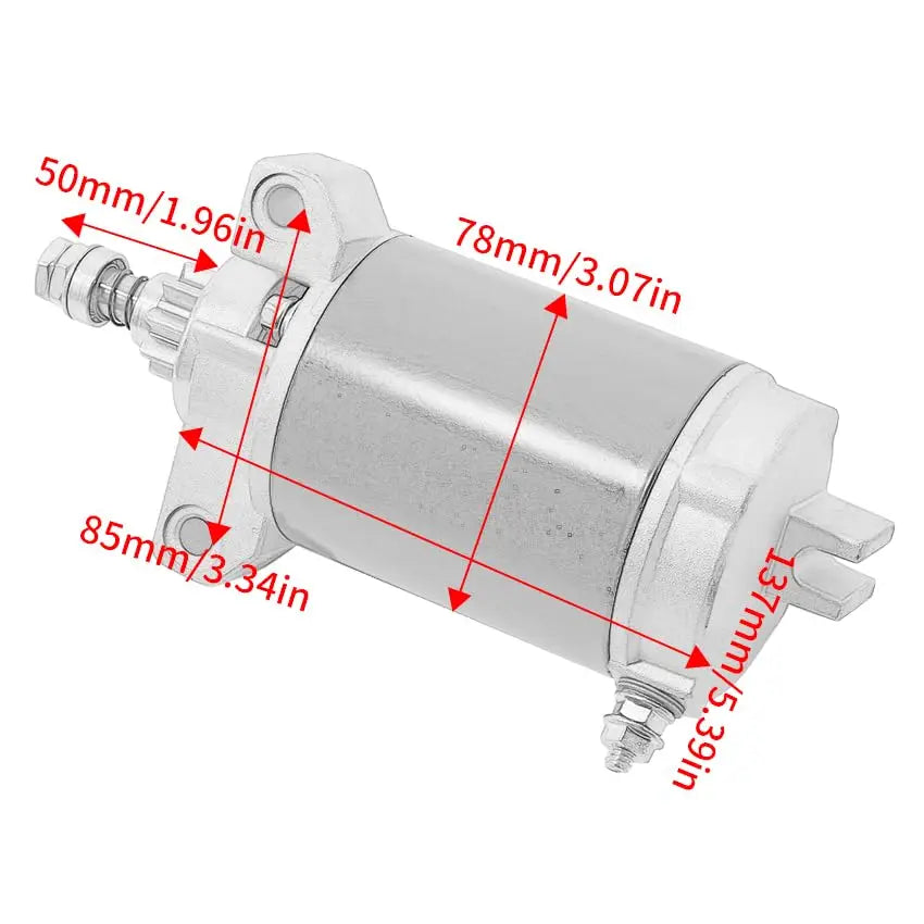 Starter Motor Replacement OEM for Marine Engine 25E B/F 4-Stroke 30.4ci - 25 H.P. 1999-2001