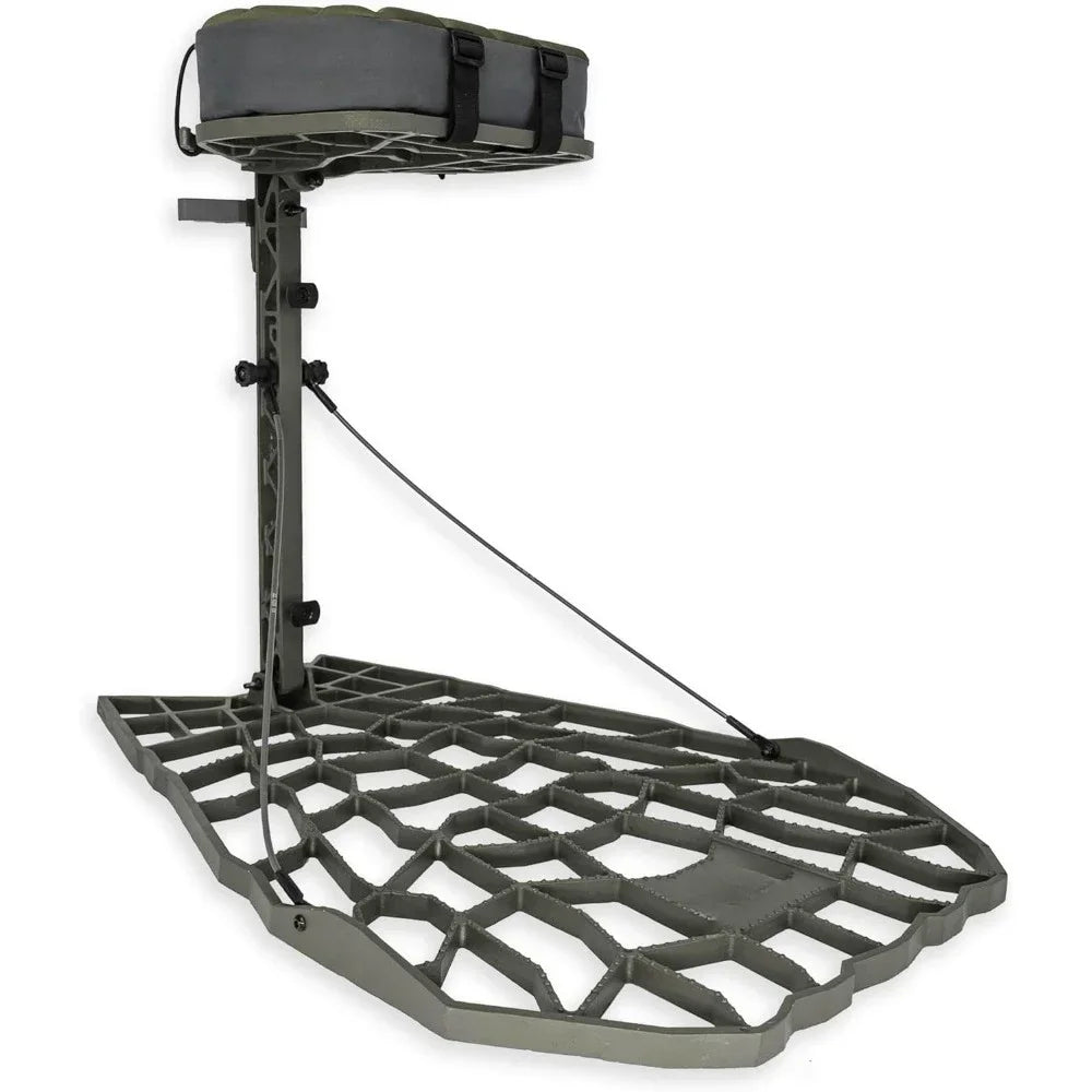 Cast Aluminum Hang On Tree Stand for Hunting - Deluxe Model