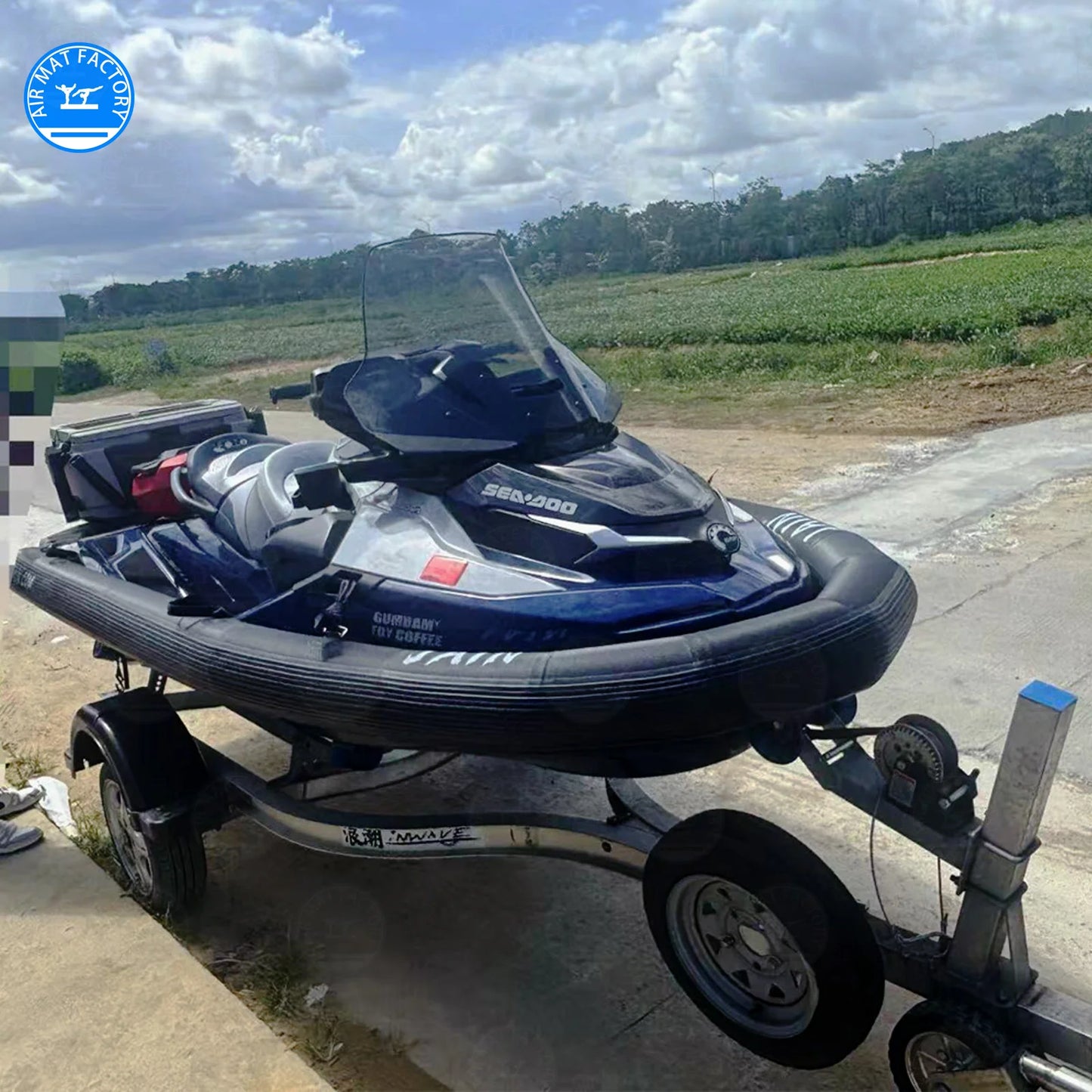 Newly Designed Inflatable Rib Kit PVC Jet Ski