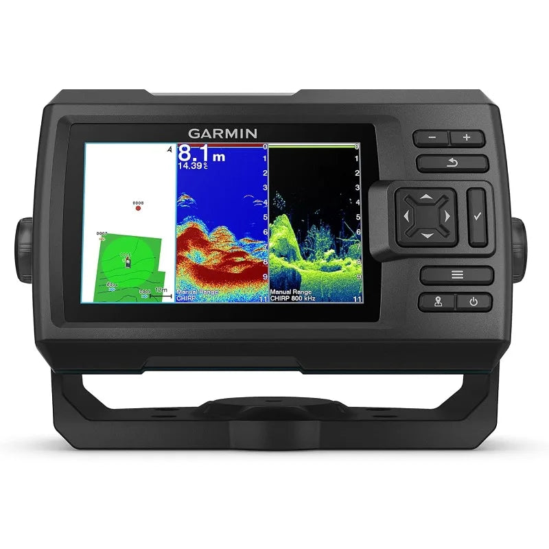 Garmin 5-inch Color Fishfinder and Sonar Transducer