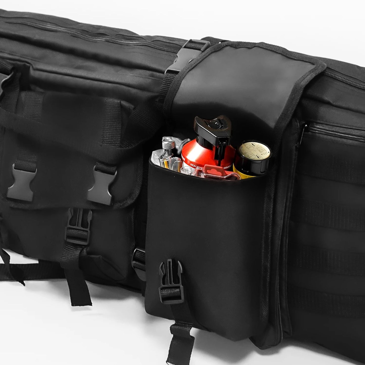 Long Gun Pack Pistol Transport Case with Backpack Strap