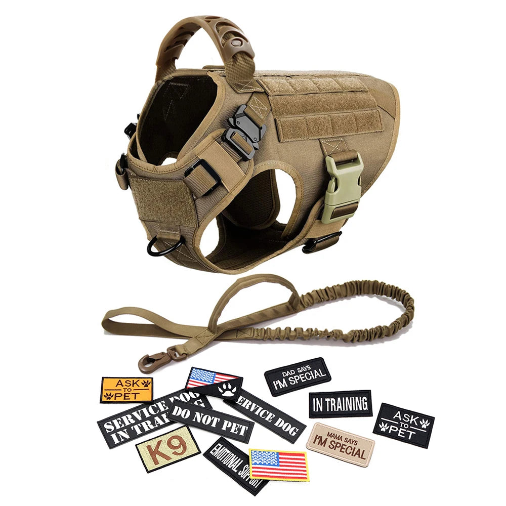 Training Vests Tactical Dogs Harnesses Accessories