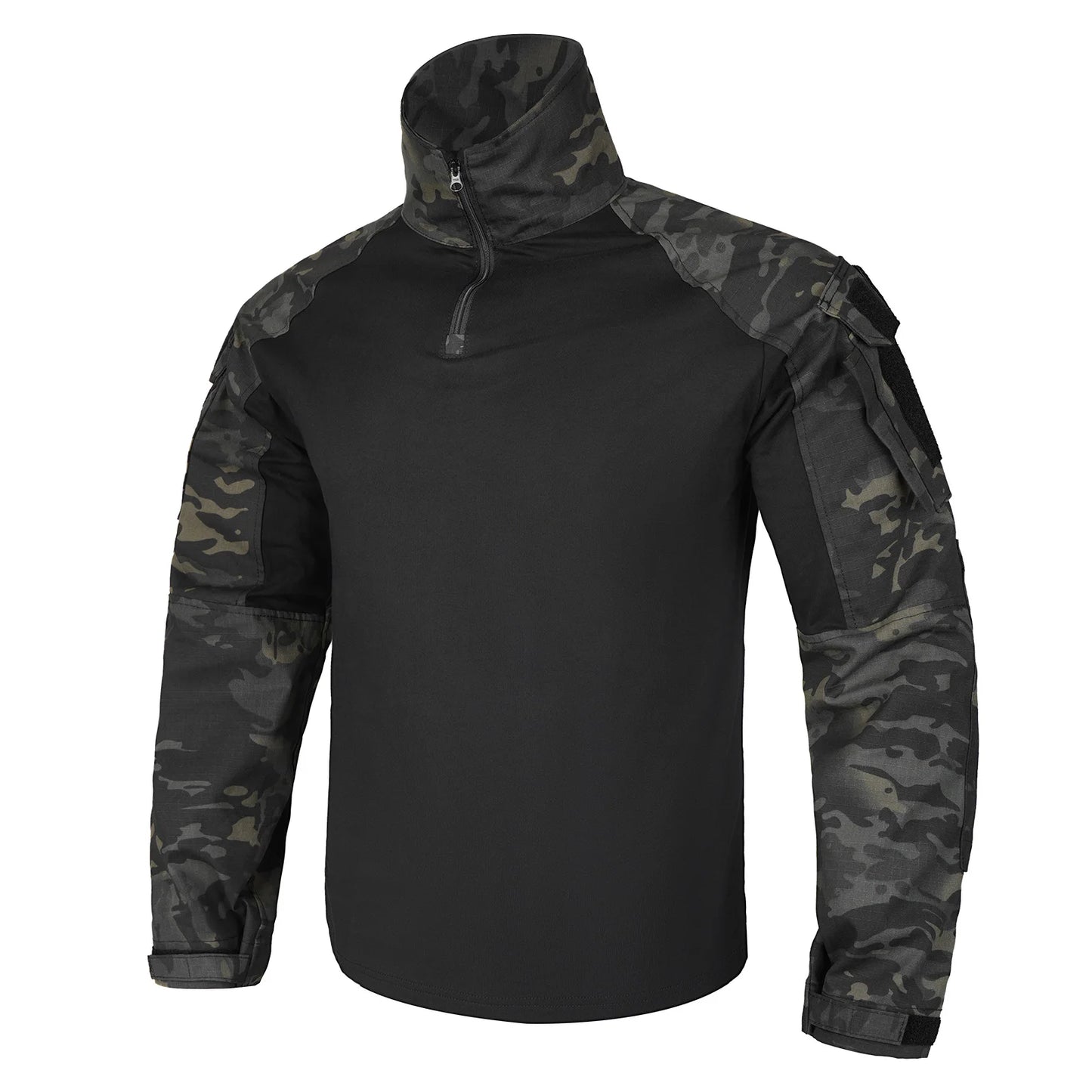Combat Shirt with Elbow Pads For Hunting Outdoor Tops
