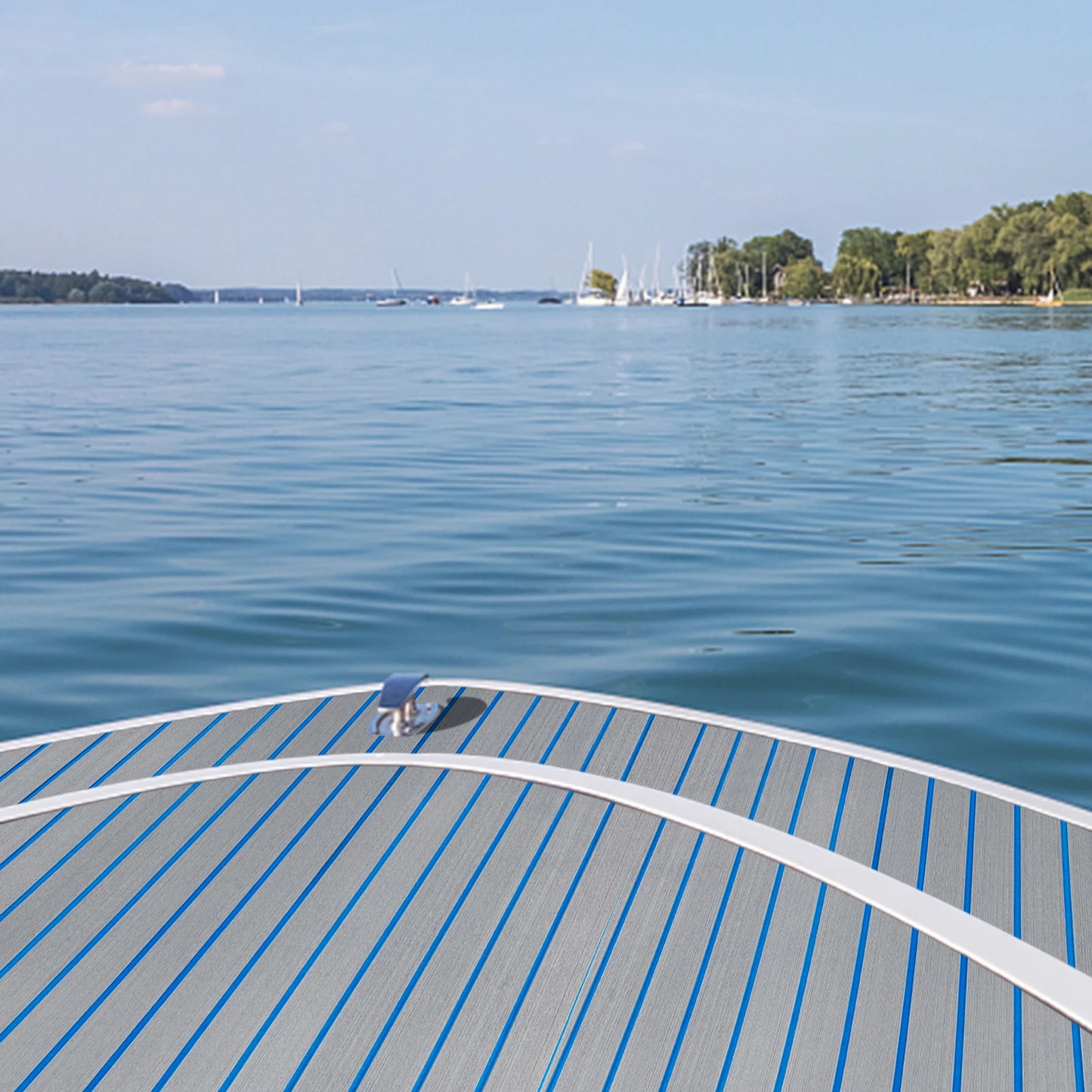 240x90cm EVA Foam Yacht Teak Decking Sheet