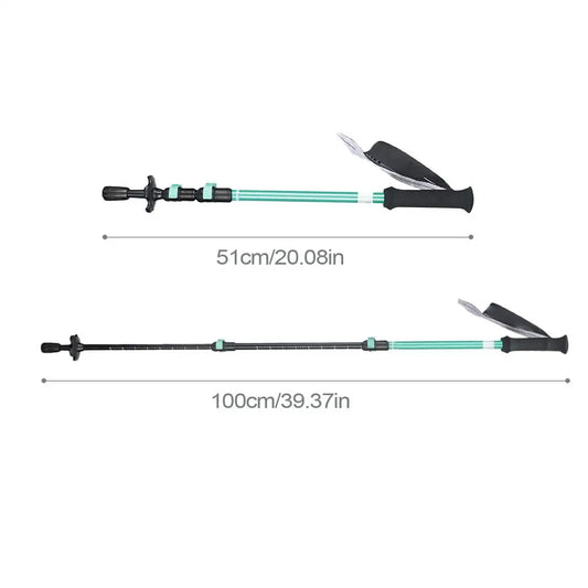 Telescopic Child Trekking Walking Camping Hiking Stick Set