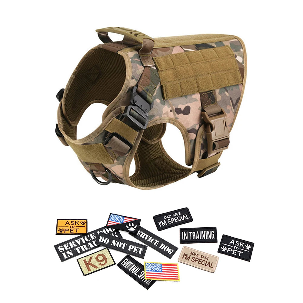 Training Vests Tactical Dogs Harnesses Accessories