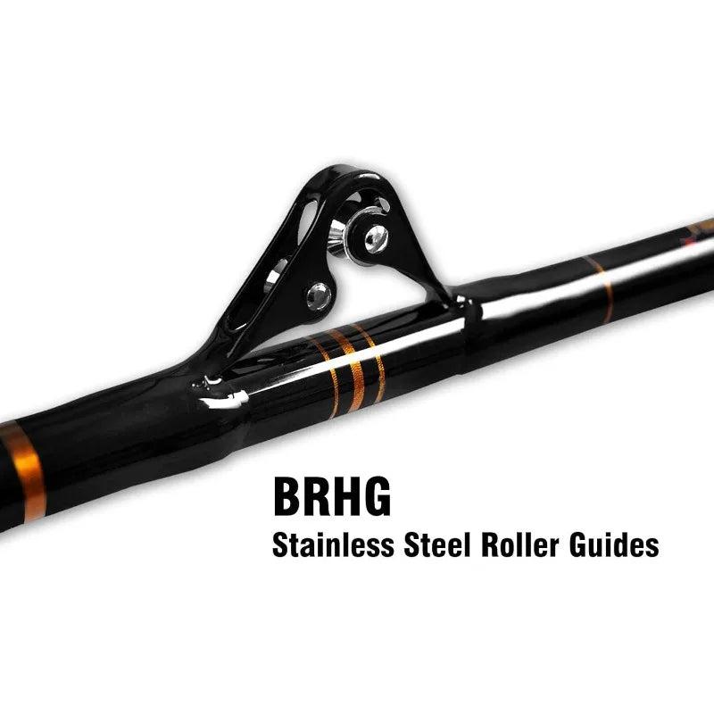 Fishing Rod 2-Piece Saltwater Offshore Trolling Rod Big Game