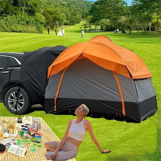 Car Tent, Tailgate Shade Awning Tent for Camping,