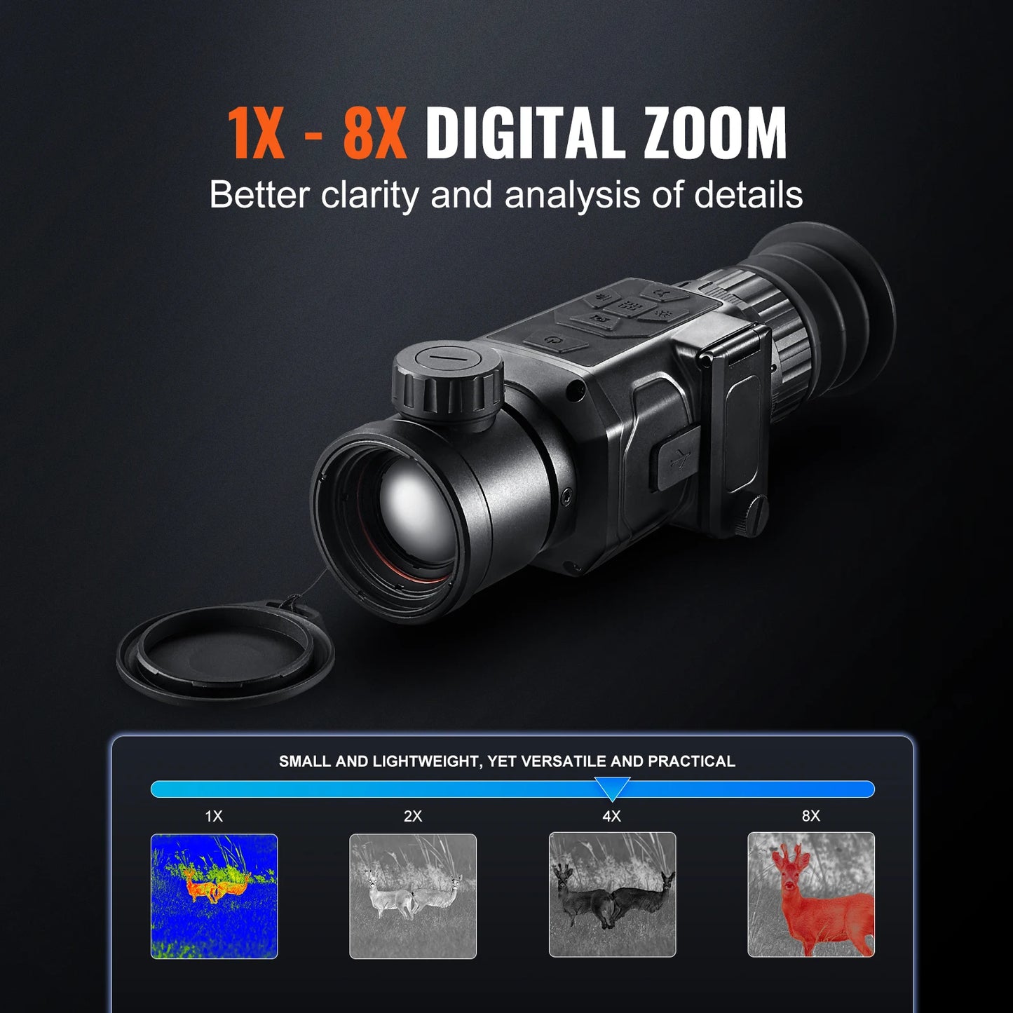 Thermal Imager Monocular Resolution Hunting Imaging Telescope Thermal Camera