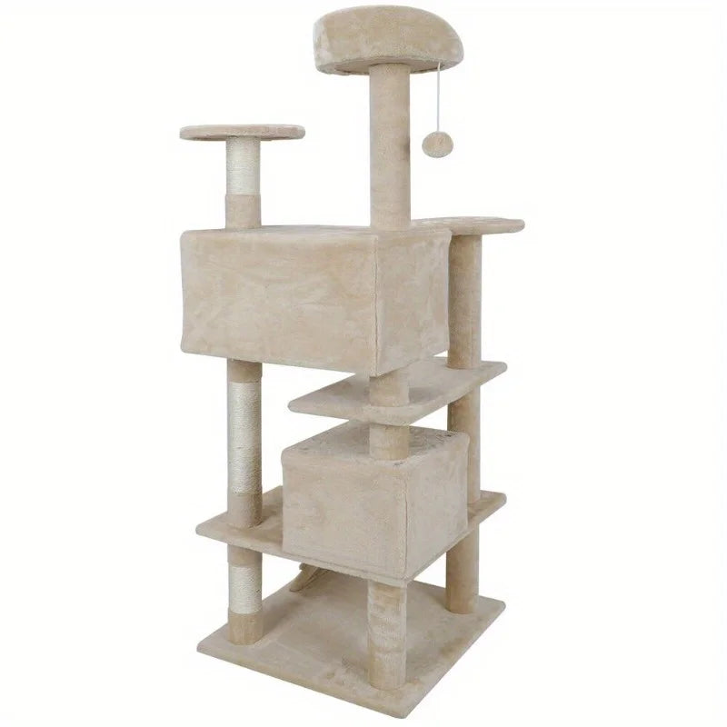 55" Cat Tree Tower Activity Center