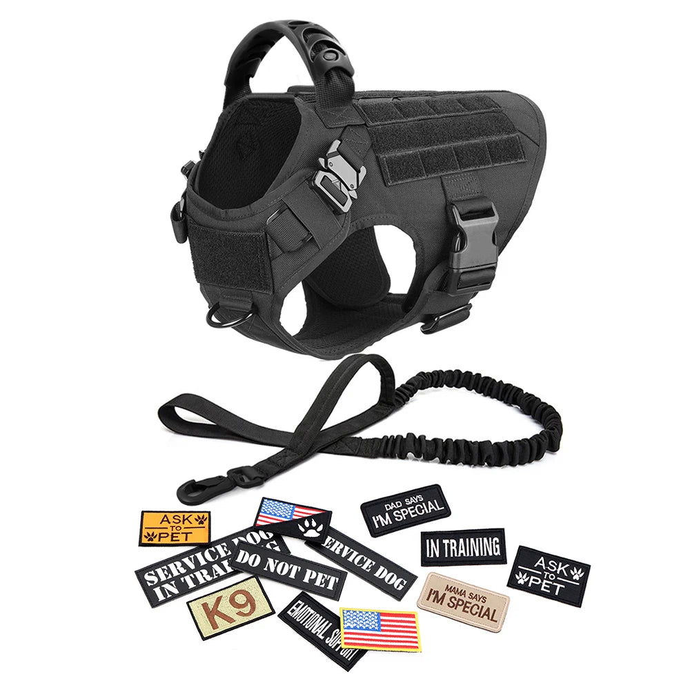 Training Vests Tactical Dogs Harnesses Accessories