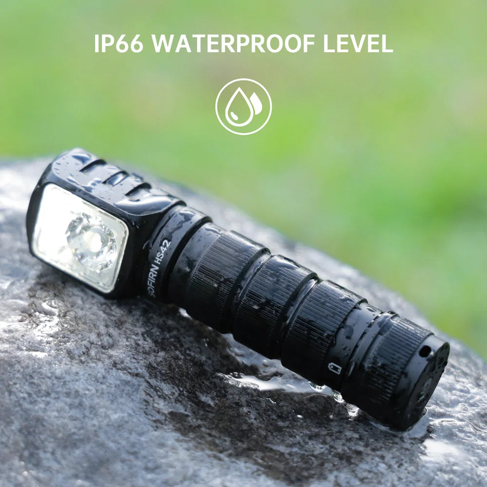 Sofirn 2100lm Headlamp Rechargeable With Power Bank Magnetic LED Torch For Camping And Outdoors