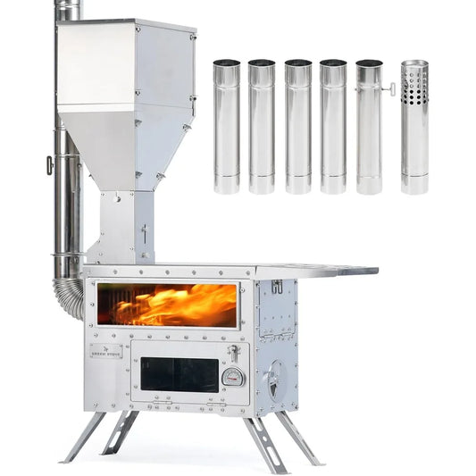 5 Pellet Stove With Oven Portable Wood Stove Free Delivery