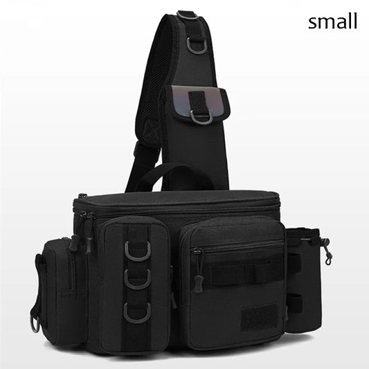 Fly Fishing Backpack with Rod Holder Sling Shoulder Bag