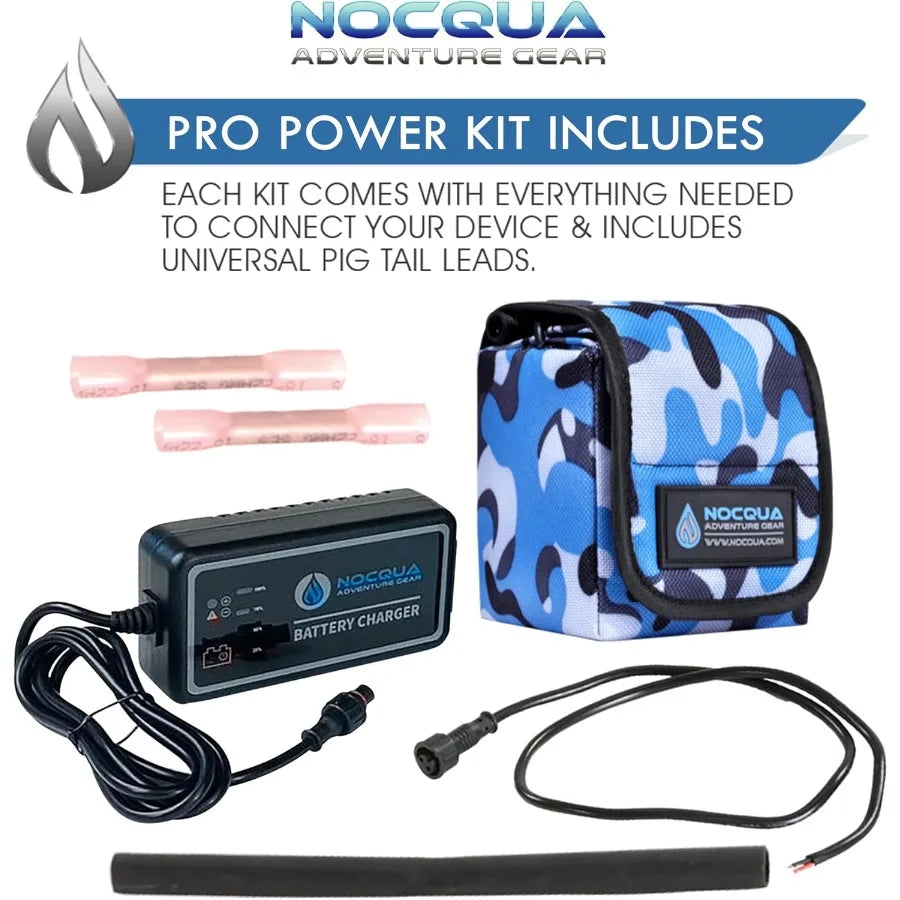 Hign-concerned Battery Charger Kit for GPS Depth Finders 12V Electronics