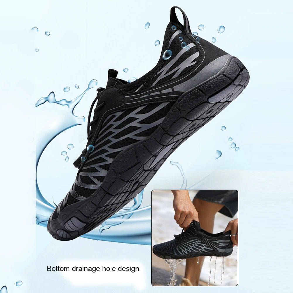 Men Women Wading Shoes Quick-Dry Aqua Shoes