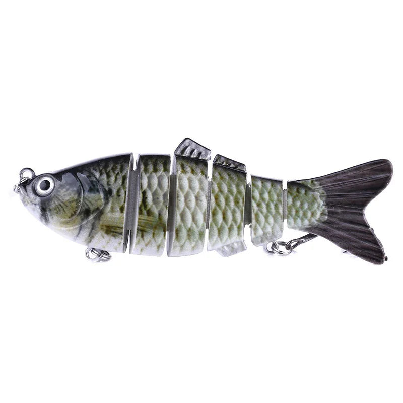 5pcs Bionic Lures random color Realistic fish shape
