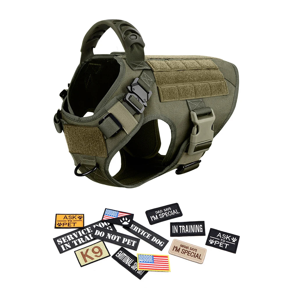 Training Vests Tactical Dogs Harnesses Accessories