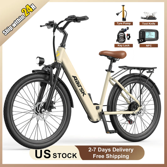 Electric Bike Adults 40Miles 23MPH Electric Mountain Bike