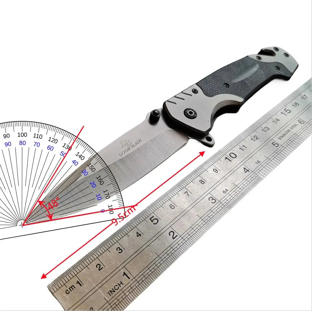 Folding Knife Military Knives- Good for Hunting Camping Survival
