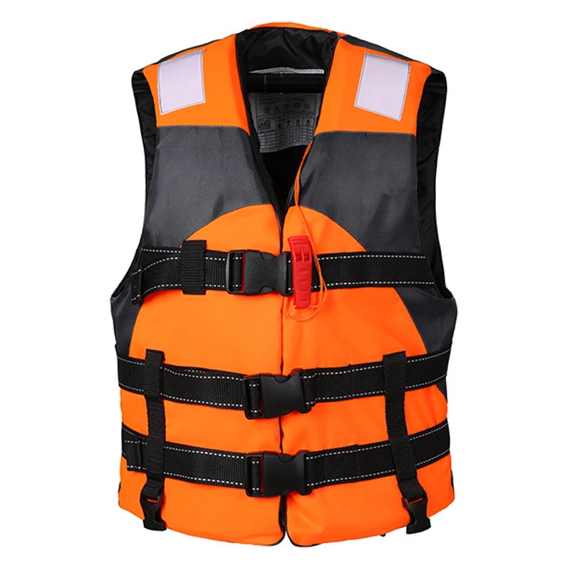 Life Vest with Whistle for Adults - Safe and Durable