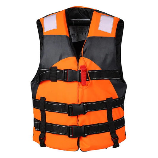 Life Vest with Whistle for Adults - Safe and Durable